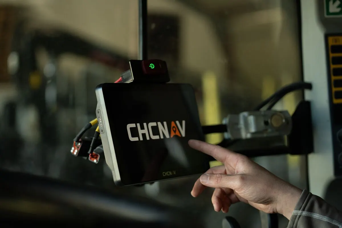 Bedienung des CHC-NAV-Displays in der Kabine